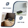 COMPUKAS Non-contact Bag Protective Case Eva Shockproof Storage Bag with Lanyard Wear-resistant Portable Carrying Case Black Green view 3