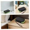 COMPUKAS Non-contact Bag Protective Case Eva Shockproof Storage Bag with Lanyard Wear-resistant Portable Carrying Case Black Green view 4
