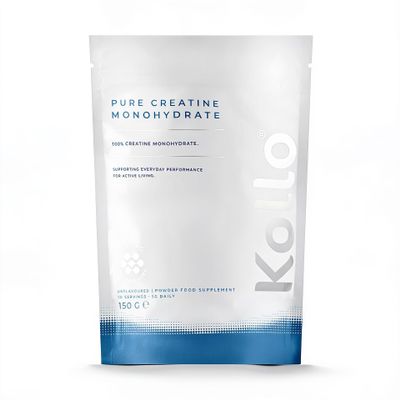 Kollo Creatine Monohydrate Powder 150g (30 Servings) Pure Creatine Monohydrate Powder for Strength & Performance Micronized Creatine Powder for Muscle Growth, Energy & Recovery