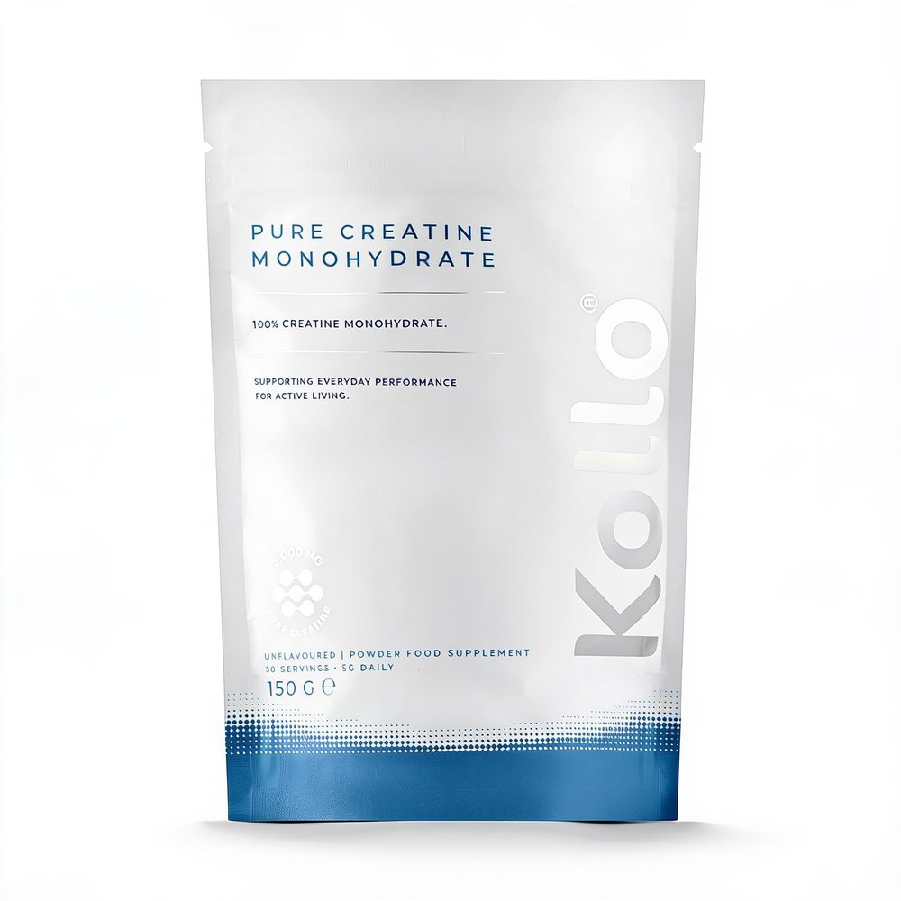 Kollo Creatine Monohydrate Powder 150g (30 Servings) Pure Creatine Monohydrate Powder for Strength & Performance Micronized Creatine Powder for Muscle Growth, Energy & Recovery