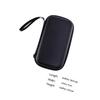 FESTFENDS Portable Eva Storage Bag for Thermometer 5.5x3.5x1.5in Shockproof Protective Case with Lanyard Black for Travel and Home Use view 2