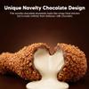 BML Milk Filled Chocolate Drumstick 48g Novelty Chocolate Snack Looks Like Fried Chicken with Creamy Centre Fun Party Gift for Kids Adults and Chocolate Lovers (2) view 2