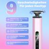 2 in 1 Electric Callus Remover for Professional Manicure and Pedicure - 9 Adjustable Rechargeable Callus Removal Foot with Digital Display for Cracked Heels, Callus Removal, Pink view 4