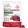 Beetroot Gummies 200mg 20:1 Extract | 8-in-1 NO Boost, CoQ10, L-Arginine, L-Citrulline | Sugar-Free Vegan Gummies 4000mg for Circulation, Energy & Heart Support | Mixed Berry, 90 Gummies