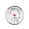 DystopiaWorld Sauna Thermometer Hygrometer Unit with 125mm x 125mm Metal Faceplate for Reliable Heat and Moisture Monitoring in Sauna Spaces view 1