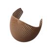 Anti-Slip Hijab Clip, Invisible Headscarf Holder for Women, Nylon Lightweight Portable Headwear Holder for Travel and Daily Wear, Lightweight Non-Slip for Secure Comfortable All-Day Wear (Brown)