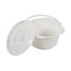 Zambuph Half Pail for Commode Chair with Lid Replacement Sturdy Portable Toilet Bucket Convenient for Travel MaterialPortable Toilet Commode is Both Sturdy view 2