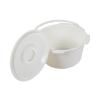 Zambuph Half Pail for Commode Chair with Lid Replacement Sturdy Portable Toilet Bucket Convenient for Travel MaterialPortable Toilet Commode is Both Sturdy view 3