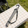 SOESFOUFU Cane & Umbrella Holder Bag - Removable Hanging Organizer Pouch for Wheelchair, Walker, Mobility Scooters - Adjustable Strap with Buckle for Outdoor Activities 29.5" Length view 4