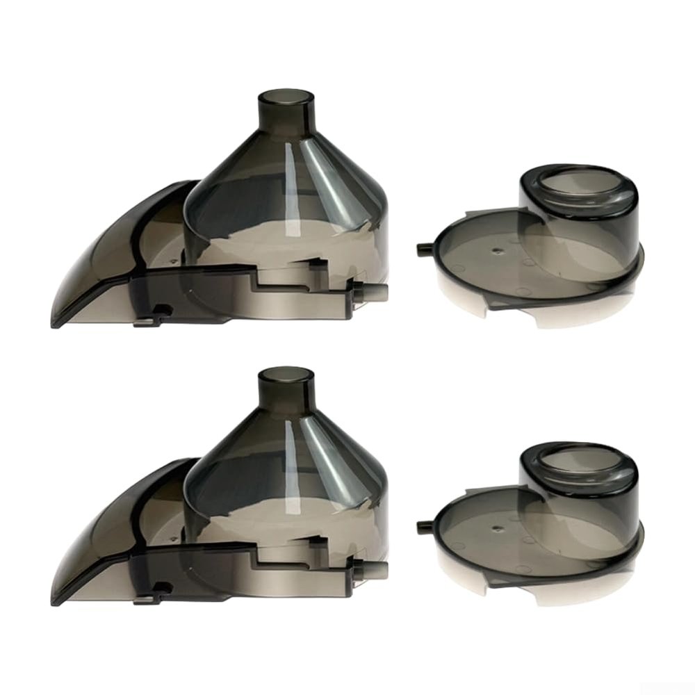 2pc Baby Brezza Formula Pro Advanced Replacement Funnel & Cover Funnel Replacement Designed For Baby Brezza Milk Frother And Supporting Milk Dispenser Functions