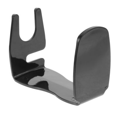 Angoily Black Plastic Shaving Brush Display Stand Sleek Contemporary Razor Brush Organizer Space Saving Grooming Tool Holder for Men