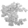 WESIEVYA 100Pcs Silica Gel Sachet Moisture Absorbers Silica Gel Dryer Safe for Human Use Freshness White Packets for Jewelry Wardrobe Storage view 1