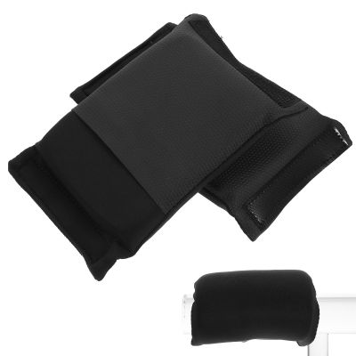 Operitacx 2Pcs Wheelchair Handle Grips Padded Non-Slip Covers Filled Soft Material for Elderly Wheelchair Users in Indoor and Outdoor Use