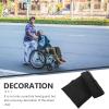 Operitacx 2Pcs Wheelchair Handle Grips Padded Non-Slip Covers Filled Soft Material for Elderly Wheelchair Users in Indoor and Outdoor Use view 3