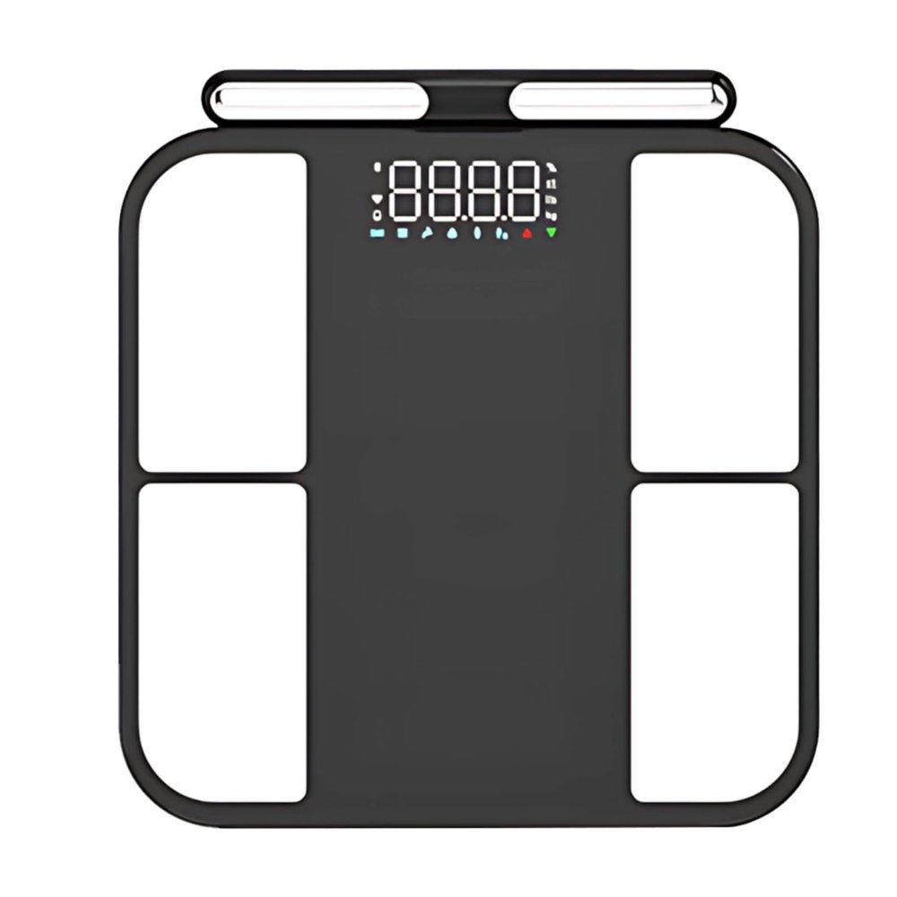 8-Electrode Body Fat Scale, Dual-Frequency Accurate, 56 Metrics, Fitness, Weight Scale, 11.8 X 12.8 In