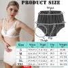 5 Pcs Adult Diaper Cover,Waterproof Plastic Pants for Adults Diapers Covers Washable Reusable Leakproof Panties for Incontinence Underwear(Blue,Small) view 3