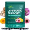 Lymphatic Drainage Supplement Lymph System Support 4275mg Lymph Cleanse Detox Reduce Swelling and Cleanse Lymph with Echinacea, Dandelion & Burdock view 1