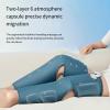Air Pressure Leg Massager for Blood Circulation and Lymphatic Drainage, 360 Full Wrap with Warm Compress and Analgesia view 4