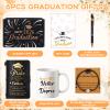 Graduation Gifts for Graduates Graduation Gift Box Includes 11oz Coffee Mug Compass Bracelet Inspirational Notebook and Pen Congratulations Card Congratulation Gift for College High School Graduates view 3