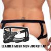 comeondear Mens Sexy Thongs Underwear Bulge Pouch Jock Straps for Men Black view 4