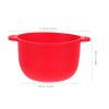 Artibetter 2pcs Folding Silicone Wax Bowls with Precise Scale Large Capacity for Hair Removal and Nose Hair Waxing, Sturdy Silicone Waxing Pots Replacement for Wax Warmer Random Color view 2