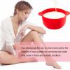 Artibetter 2pcs Folding Silicone Wax Bowls with Precise Scale Large Capacity for Hair Removal and Nose Hair Waxing, Sturdy Silicone Waxing Pots Replacement for Wax Warmer Random Color view 3