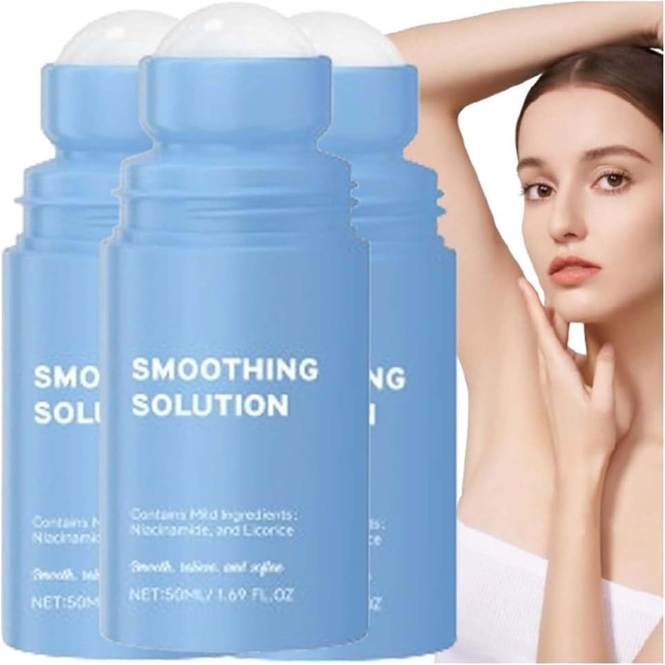 Shopentra - Razor Bump & Ingrown Hair Treatment,Smoothing Solution Ingrown Hair Treatment Serum,Razor Bumps Treatment,Fast Relief For Razor Bumps & Irritated Skin On Face,Armpits,Bikini Area (3 Pcs)