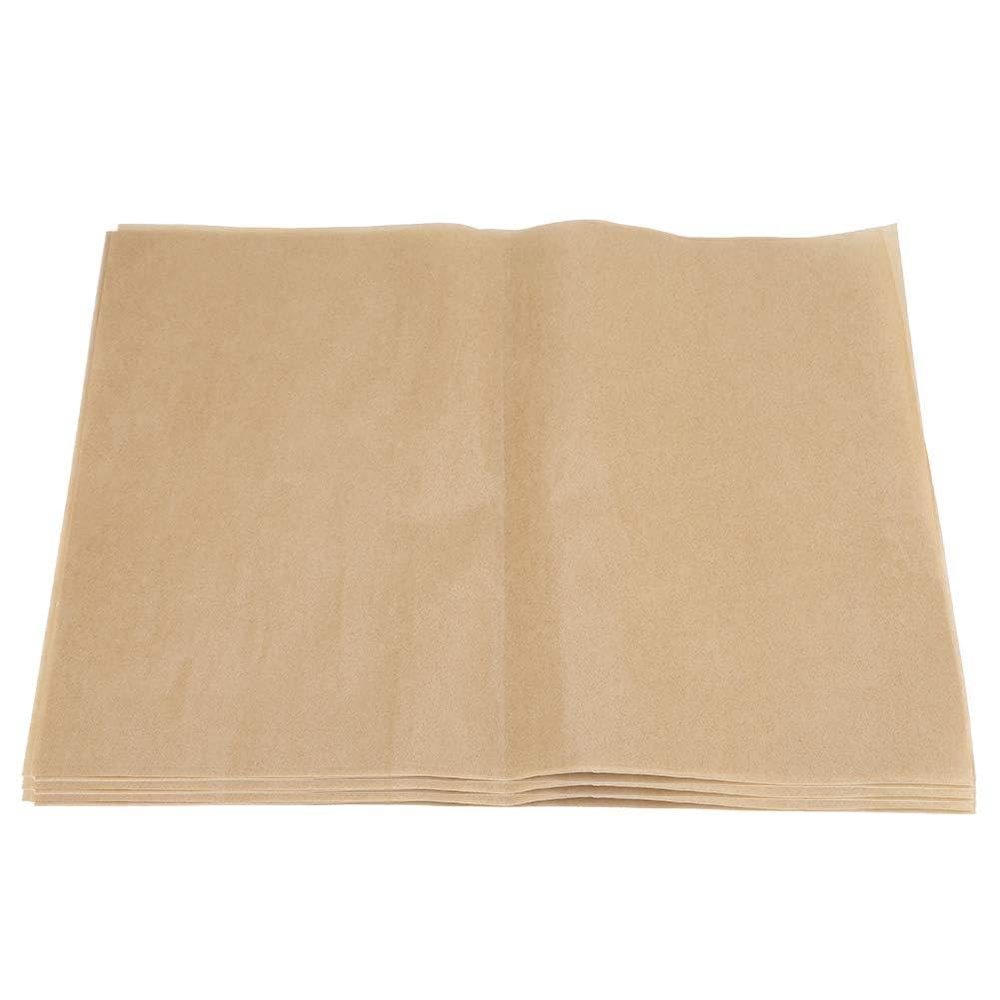 200Pcs Non - Stick Square BBQ Paper Baking Sheets, Disposable Grill Liners for Burger Press, Heat Resistant Parchment Paper up to 260C, for Oven Microwave Grill Freezer