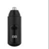Digital Display/Non-Display 2 Types Nose Hair Trimmer Electric Ear Eyebrow Groomer Rechargeable Type-C Washable Men Women(Black up) view 1