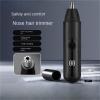 Digital Display/Non-Display 2 Types Nose Hair Trimmer Electric Ear Eyebrow Groomer Rechargeable Type-C Washable Men Women(Black up) view 2