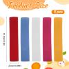 Dplolng 5 Pcs Bento Box Strap,Lunch Box Band Bento Boxes Band Elastic Strap for Lunch Boxes Fixing Bands Replacement for Office Classroom Picnic Camping Outdoors Meals,5 Colors view 3
