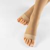 CALZITALY PACK 1/2 Pairs Open Toe Graduated Compression Socks for Women 70 DEN, Flight Socks for Men and Women, Toeless Medical Support Socks 10-14 mm/Hg (Pack - 2 Pairs Skin, XS/S) view 4
