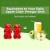 Organic Apple Cider Vinegar Gummies, Sugar-Free, for Digestion, Metabolism, and Natural Energy Support (1) view 2