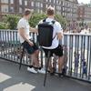 Walking Cane with Seat Folding Lightweight, 2-in-1 Cane Stool for Adults, Walking Stick with Seat view 2