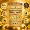 Pure Clean Quercetin 98% Extract Capsules | Clean Formula Supplement | Crown Supplements UK (90 Capsules) view 3