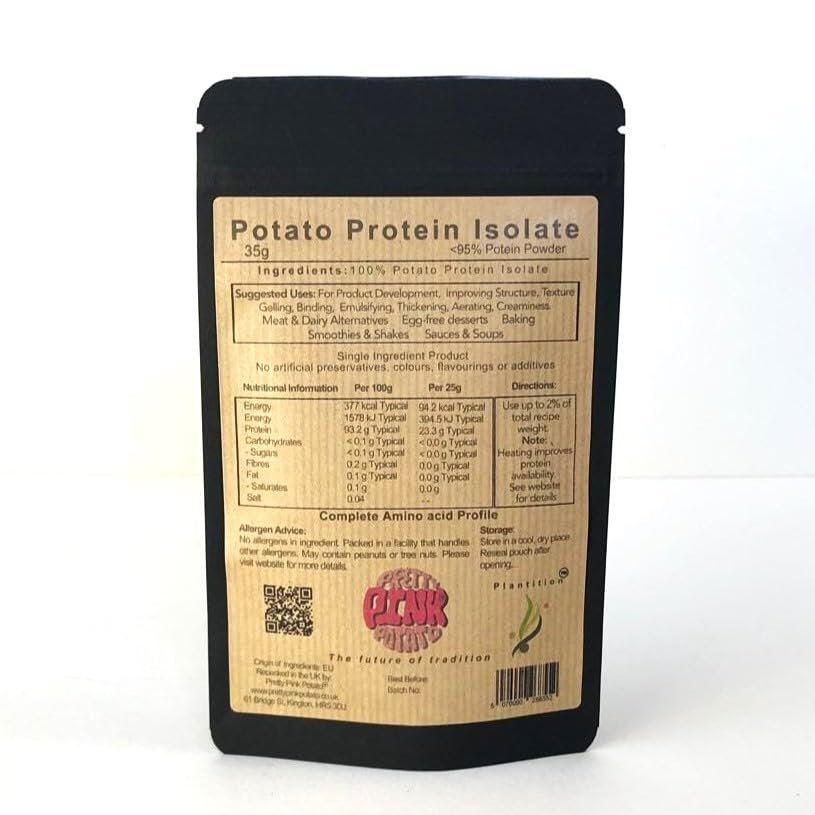 Potato Protein Isolate - Functional Cooking Ingredient - Professional Food Grade