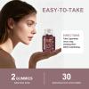 Hair Growth Gummies For Stronger, Glowing Skin & Healthy Nails - Berry Flavor, 60 Count, Daily Beauty Supplement(3PCS) view 2