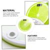 AMUSLESUR Precise Digital Body Weight Scale Sturdy Tempered Glass, Compact Size for Home Use, Electronic Measurement for Health Monitoring, Rounded Corner Safety Design view 3