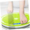AMUSLESUR Precise Digital Body Weight Scale Sturdy Tempered Glass, Compact Size for Home Use, Electronic Measurement for Health Monitoring, Rounded Corner Safety Design view 4