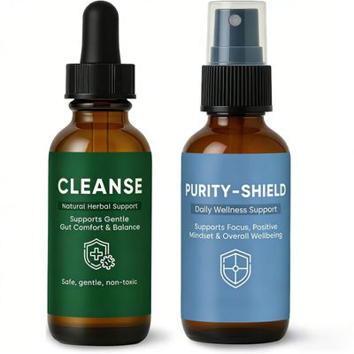 Purity Shield Gut Cleanse | DualBottle Cleanse Pack
