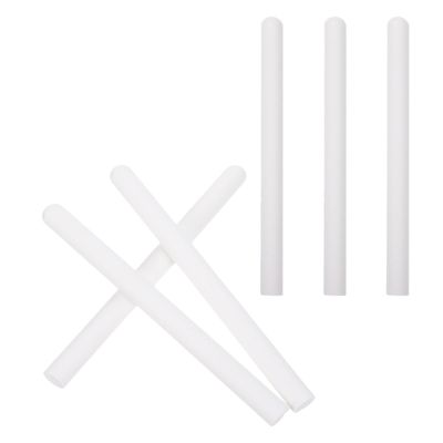 LALADEFIEE 6pcs Diatomite Drying Rods Absorption Sticks White Reusable Fragile Moisture Absorbers for Shoe Cabinets and Closets