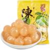3 flavors of fruit hard candy, Sweet and sour plum candy, orange candy, Chinese classic guava candy, Fruit snacks, Preserved fruits, Mixed fruit flavor candy gift pack, Gummies (100g,Orange candy) view 1