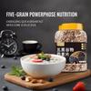 Simple Hot Oatmeal Mix With Five Black Grains 1kg Jar, No Added Sugar, Stir In Milk Or Fruit, Ready In MinutesQuick Prep view 3