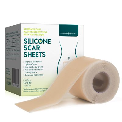 Silicone Sheets, Easy-Tear Gel Tape -1.6" x 120" Roll (3M), Waterproof Silicone Sheets - Silicone Tape, Ultra-Soft