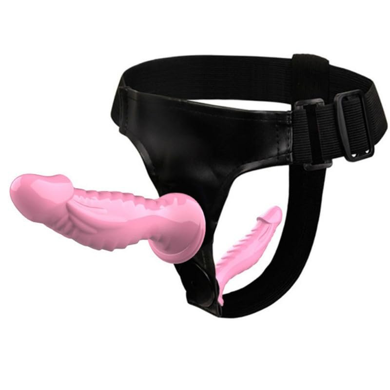 14+Y17cm Silicone Leather Combined Adjustable Buckle Dual Convex Point Design Adjustable Bracket Rope +Y19