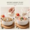 No Sugar Hot Cereal Mix Earthy Five Black Grains Porridge (Black Sesame, Black Rice, Black Beans), 1kg Bucket, Just Add Hot Water & Steep view 4