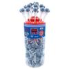 Vidal Lotta Lollies Sour Blue Raspberry Tongue Painting Lollipops 150 Count Bulk Tub | Fun, Long-Lasting Candy for Parties, Events & Sweet Shops view 1