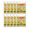 Rusana Green Pitted Olives 180g Mediterranean Style Ready to Eat Olives in Fresh Pouch Pack for Snacks Salads & Cooking (Pack of 10) view 1