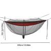 360 Full Coverage Hammock Fly Net, Lightweight Separate Fly Net, Portable Hammock Mesh For Camping, Backpacking, Hiking, Travel (340x140CM) view 2