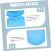Veemoon Dust Braces Box Retainer Case Portable for Orthodontic Retainers Silicone Pad Storage Box for Teeth Aligners view 3